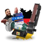 TronicXL 600W Kombischleifer – Profi-Messerschleifer mit Schleifband & Polierscheibe