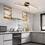 Homefire LED Deckenlampe 12W – Modernes Wellendesign mit Warmweiss 3000K für Wohn- & Schlafbereiche – Bild 3