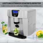 Syntrox Germany Flumbia Eiswürfelmaschine – 15 kg/Tag mit Glasdispenser & 3 Grössenoptionen – Bild 6