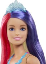 Barbie Dreamtopia Regenbogen Königlich – 30 cm Puppe mit Fantasiehaaren & Styling-Set – Bild 3