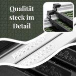 PRIORPET Hunderampe Auto Klappbar – Stabile Einstiegshilfe bis 90kg für grosse Hunde – Bild 6