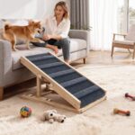 TUKAILAI Hunderampe Holz klappbar, höhenverstellbar 30–40 cm – bis 40 kg – Bild 9