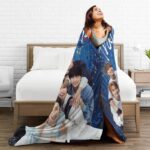 Superweiche Flanell-Decke 127,7 x 101,6 cm – Mikrofaser-Überwurf für Bett & Sofa – Bild 7