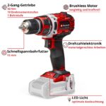 Einhell TP-CD 18/50 Li BL Akku-Bohrschrauber – 18 V Brushless mit 50 Nm für Profis – Bild 5