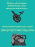 Nania Myla Kinderwagen – Kompakter Buggy 0–4 Jahre, 7,5 kg, mit Transporttrolley – Bild 8