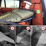 EULANT Auto Rücksitzbrücke 131x42 cm – Luftmatratze & Hundetransport für SUV & MPV – Bild 5
