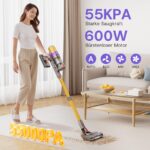 Aodebiao V16 Akku Staubsauger 55000Pa – Kabelloses Hochleistungsgerät mit 80Min Laufzeit – Bild 2