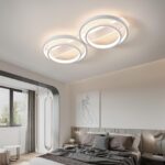 MYCUL LED Deckenlampe 48W dimmbar – Ringform Deckenleuchte 86cm mit Fernbedienung & APP – Bild 8