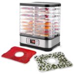 COOCHEER Dörrautomat 400W mit 8 Schalen & LCD-Display – Lebensmitteltrockner für Obst & Gemüse – Bild 6
