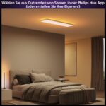 Philips Hue Datura Panelleuchte 30x120 cm – Smart Deckenleuchte mit Dual-Licht & App-Steuerung – Bild 6