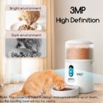 Faroro Intelligenter Futterautomat für Katzen & Hunde mit WiFi, 3MP HD-Kamera & Nachtsicht – Bild 2