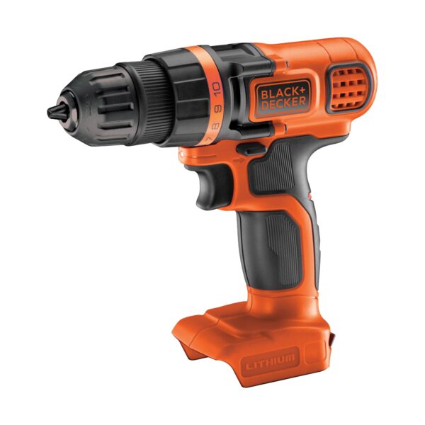 BLACK+DECKER 18V Akku-Bohrschrauber BDCDD18N-XJ – 28 Nm Drehmoment für Heimwerker