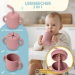 HappyDoo Baby Geschirrset 12-teilig aus Silikon – BPA-frei & spülmaschinenfest – Bild 6
