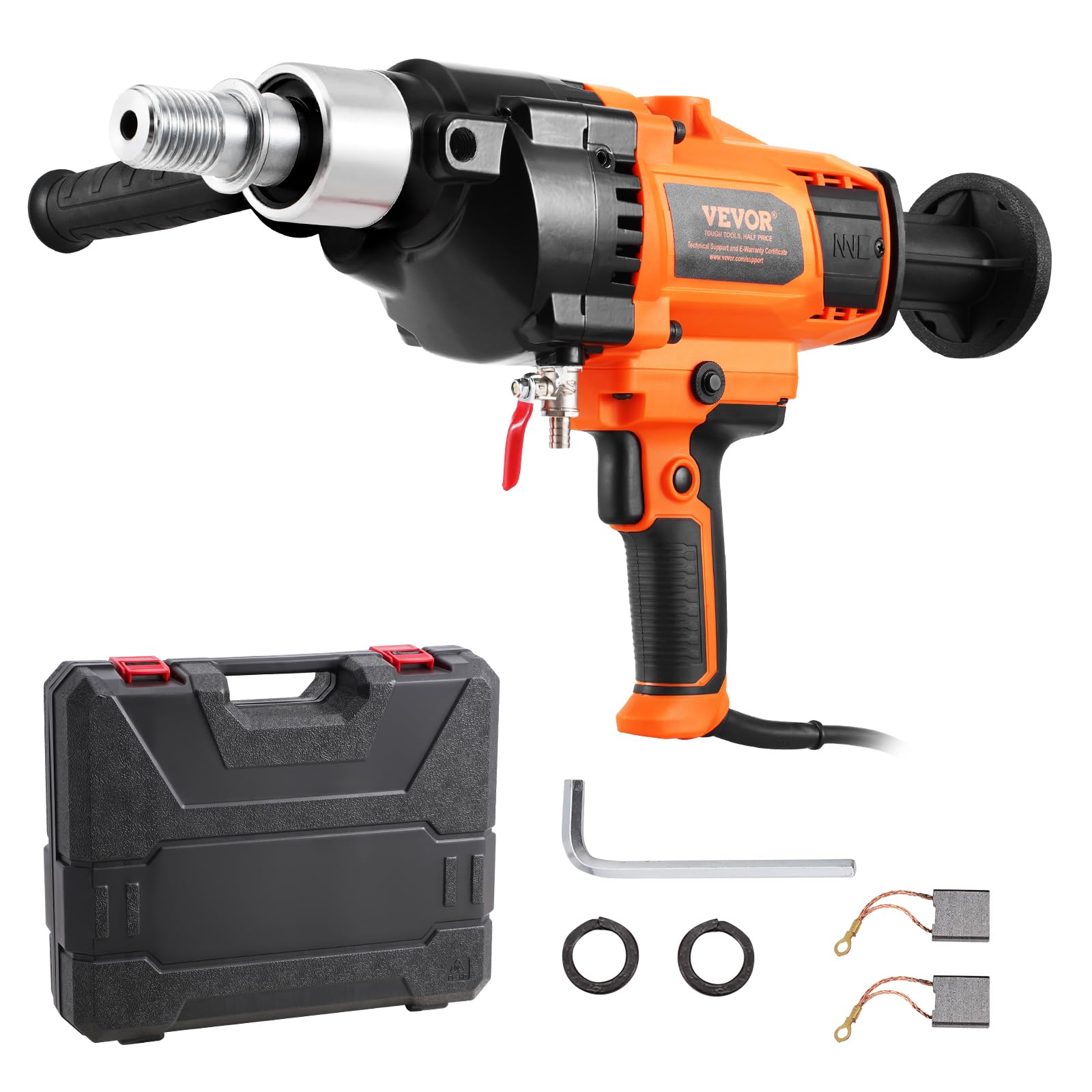 VEVOR Kernbohrmaschine 2600 W – Diamantbohren Ø 20–180 mm für Beton & Mauerwerk