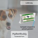 MyBestBuddy Hundekissen 70x50 cm mit 3 cm Vollschaum – orthopädisches Hundebett Größe M – Bild 7