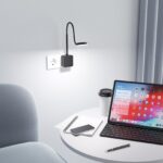 PRINCEWAY LED Steckdosenleuchte Schwanenhals – Dimmbar & Farbwechsel für Schlafzimmer – Bild 5