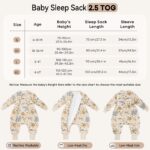 Unnivoll Babyschlafsack 90 cm Winter mit Füssen 2,5 Tog – Warm & Sicher für 3–4 Jahre – Bild 6
