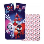 BrandMac Spidey Baby Bettwäsche Set 100x135 cm – Marvel Baumwolle für Babys
