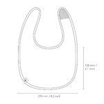 LÄSSIG Baby Lätzchen Set 5er Pack – Wasserdicht mit Klettverschluss & Bio-Baumwolle – Bild 8