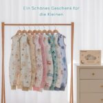 Yukkidds Baby Sommerschlafsack 80 cm mit Füssen 0.5 Tog – 100% Baumwolle für 18-36 Monate – Bild 7
