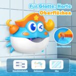 iKidiki Badespielzeug Seifenblasenmaschine mit LED-Lichtern – Badespass für Kinder ab 1 Jahr – Bild 6