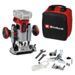 Einhell TP-RO 18 Set Li BL Akku-Oberfräse & Kantenfräse – Brushless 18V für Präzisionsarbeiten