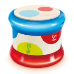 Hape Baby-Trommel – Interaktives Musikspielzeug mit Lichtern für Kleinkinder ab 6 Monaten