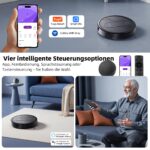MONSGA Saugroboter 3 in 1 mit Wischfunktion – 4000PA Saugkraft, 140 Min Laufzeit – Bild 3