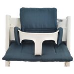 Shabany® Hochstuhl Sitzkissen 2-teilig 100% Bio Baumwolle – Stokke Tripp Trapp Auflage