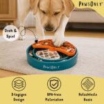 PawsOnly Intelligenz-Puzzle Futternapf – 3-lagiger Antischlingnapf mit Gehirntraining für Hunde – Bild 2