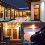 toobettp 20W LED Aussenstrahler mit Bewegungsmelder – 2000LM Kaltweiß für Hof & Garage – Bild 3