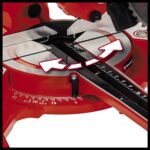 Einhell TC-SM 2131/2 Dual Zug-Kapp-Gehrungssäge – 1800 W Präzisionssäge mit Laser – Bild 4