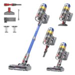 Sulean Akku Staubsauger 580W 48000Pa – Kabellos mit Smart Display & 70min Laufzeit
