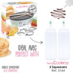 ScrapCooking Crêpes Maker Ø28 cm – Elektrische Crêpe-Maschine mit Antihaftplatte & Zubehör – Bild 7