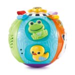 VTech Baby Entdeckerball – Motorikspielzeug mit Liedern & Geräuschen für 6-36 Monate – Bild 3