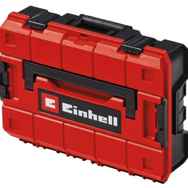 Einhell E-Case S-F Systemkoffer – Stapelbarer Werkzeugkoffer 44 x 33 x 13 cm