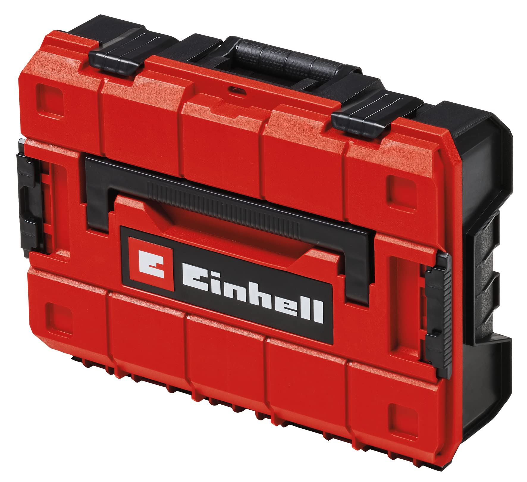 Einhell E-Case S-F Systemkoffer – Stapelbarer Werkzeugkoffer 44 x 33 x 13 cm