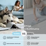RARIRO Kühlmatte für Hunde & Katzen S 40x50 cm – Gel-Kühlpad für Sommer – Bild 3