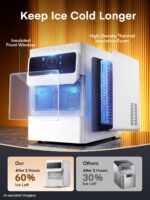 FOHERE Eiswürfelmaschine 63 mm – Premium Eiskugeln für Whiskey & Cocktails – Bild 8