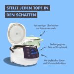 Reishunger Digitaler Reiskocher Starter Set – 12 Kochmodi mit Zubehör & 8 Reissorten – Bild 7