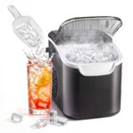 Kismile Eiswürfelmaschine – 11,8 kg/24h, 6 Min. Eiswürfel für Zuhause