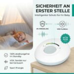 Alecto DBX110 DECT Babyphone – Klare Sprachqualität & 300m Reichweite für sicheres Monitoring – Bild 2