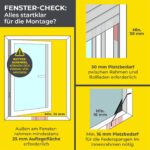 EASYmaxx Teleskop-Insektenschutzgitter – Fliegengitter Fenster ohne Montage in 3 Minuten – Bild 6