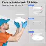 Homelist Akku-Deckenleuchte mit Bewegungsmelder & Fernbedienung – 120 Tage Laufzeit – Bild 7