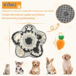 Idota Schnüffelteppich Blütenform 60x60 cm – Intelligenzspielzeug für Hunde & Katzen – Bild 2