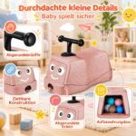 MAMIZO 5 in 1 Rutschauto ab 1 Jahr – Babyrutscher mit geräuslosen Rädern bis 20 kg – Bild 5