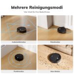 EASINE E3 Saugroboter für Tierhaare – Flach, selbstladend, Fernbedienung – Bild 8