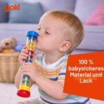 goki Regenstab 34 cm – Beruhigendes Musikspielzeug für Babys & Kleinkinder – Bild 9