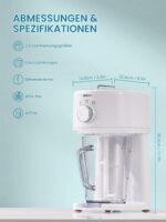 Reemix Slushy Maker Ice Shaver – Eismaschine mit 3 Modi & Edelstahlklingen für Slush-Eis – Bild 2