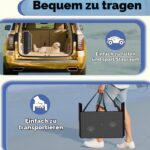 GT GETCO TECH Hundetreppe Auto 5 Stufen – Klappbar bis 80kg für kleine & grosse Hunde – Bild 7